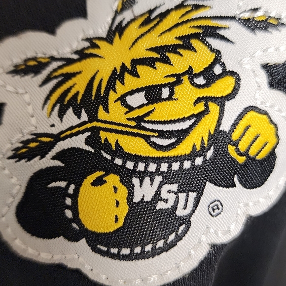 Wichita State Shockers Rivalry Threads 91 By Knights Apparel Men's Large Polo - Picture 4 of 10